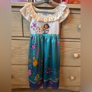 Disney Encanto Dress - White and Teal